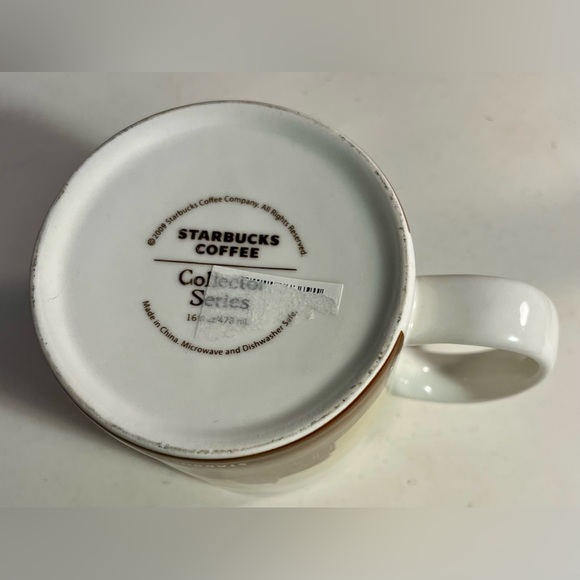 STARBUCKS Las Vegas Collector Series 16oz City Global Icon Coffee Mug 2009 - Picture 4 of 6